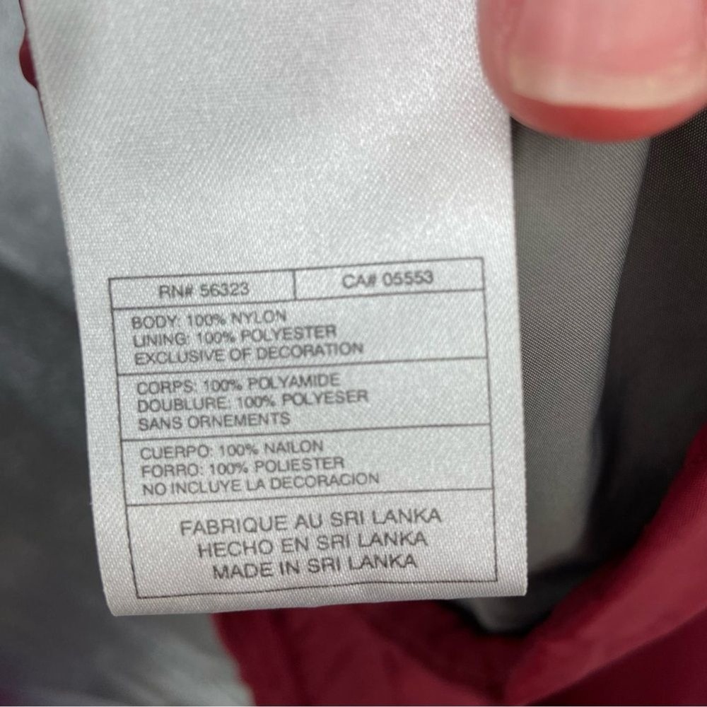 Nike Golf Clima-FIT Mens XXL Quarter Zip Pullover Windbreaker Red Jacket - Picture 12 of 12